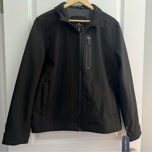 [Nautica] Men's Water and Wind Resistant Jacket in Black